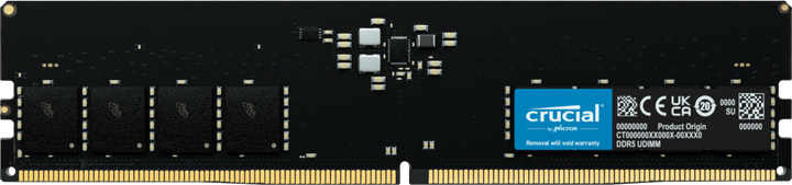 Оперативная память Crucial DDR5-5600 16384MB PC5-44800 (CT16G56C46U5) - изображение 1