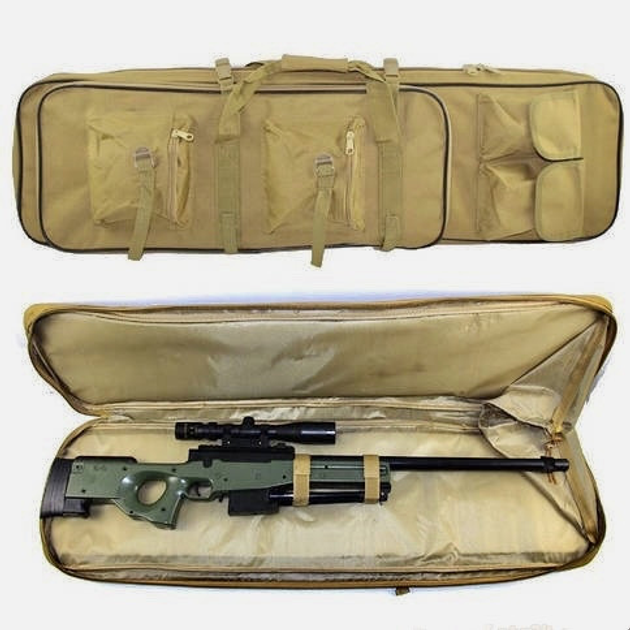 Чохол рюкзак для зброї GFC Tactical сумка койот - зображення 1