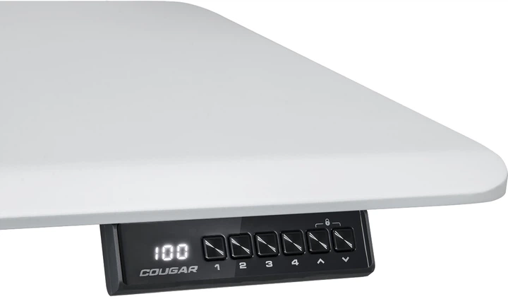 Стіл з електричним регулюванням висоти Cougar Royal 120 Mossa White (CGR-ROYAL 120 MOSSA W) - зображення 6