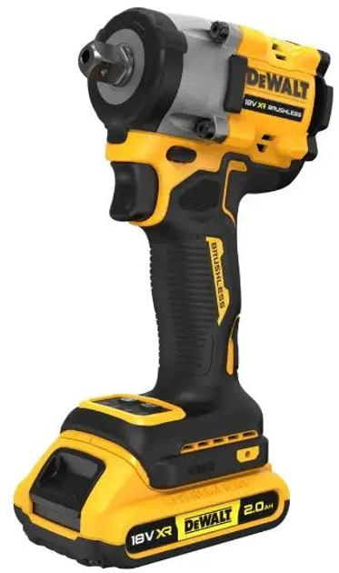 Гайковерт ударный аккумуляторный бесщёточный DeWALT DCF922D2T – фото ...