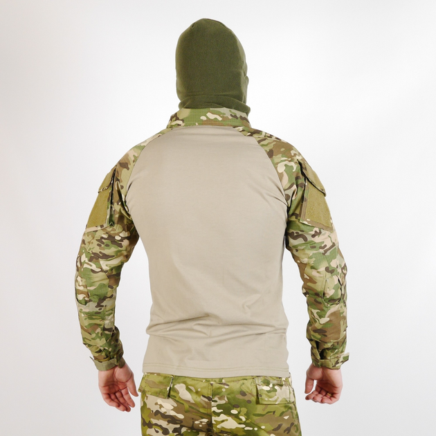 Сорочка Тактична Військова Убакс Мультикам / Кофта з довгими рукавами для військовослужбовців XL - зображення 2