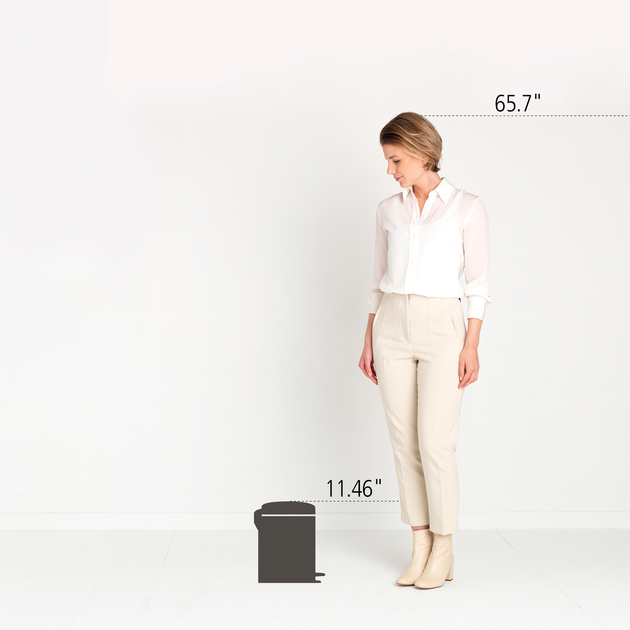 Бак для мусора Brabantia NewIcon Pedal Bin 5 л (112928) - изображение 4