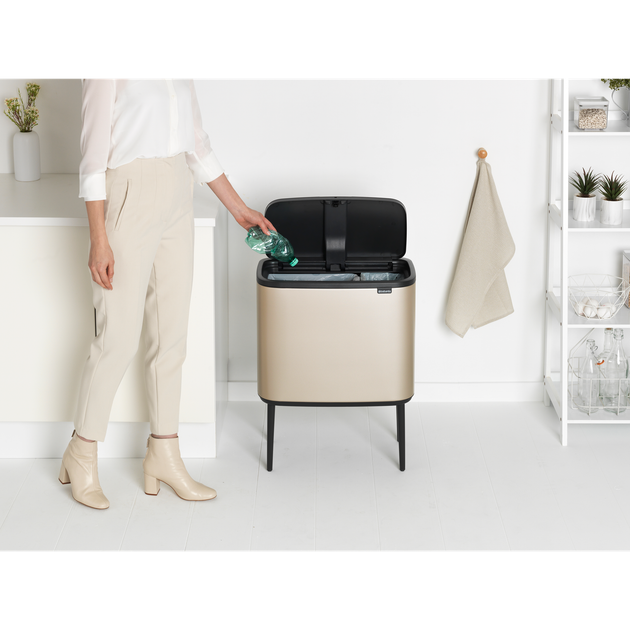 Бак для сміття Brabantia Bo Touch Bin 11+23 л (304620) - зображення 8