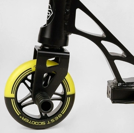 Самокат трюковый RC-22211 Best Scooter "Reactor" HIC-система, ПЕГИ, алюминиевый диск и дека, колёса PU - Фото 5 Самокат трюковый RC-22211 Best Scooter "Reactor" HIC-система, ПЕГИ, алюминиевый диск и дека, колёса PU - изображение 5