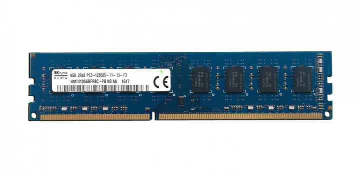 Оперативная память SK hynix DDR3 8Gb 2Rx8 1600Mhz PC3-12800U-11-13-F3 ...