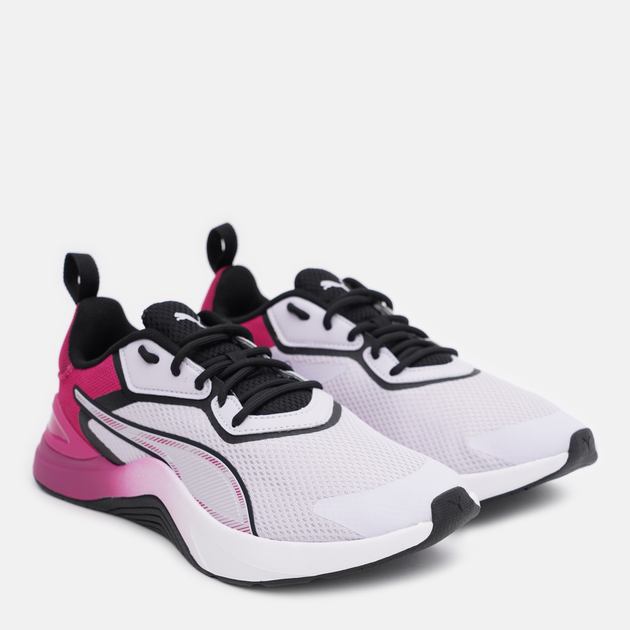 Puma nere shop lucide con fiocco