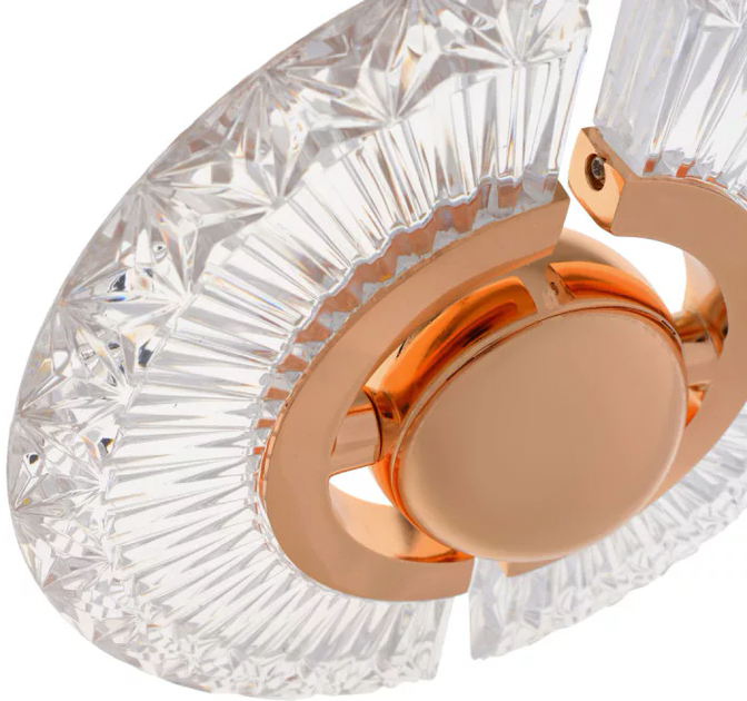 Люстра-светильник потолочный Brille LED Gold 12W BR-01 481S/1 (27-123) - изображение 5