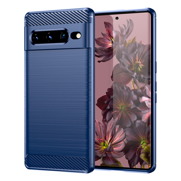 Чехол-накладка Carbon для Google Pixel 7 Pro blue – фото, отзывы ...