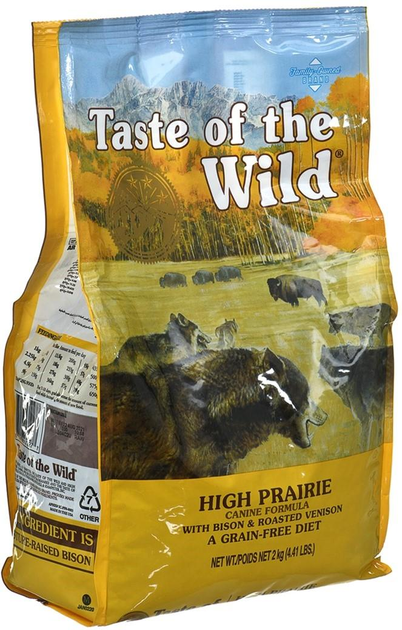 Sucha karma dla psów Taste of the Wild High Prairie Canine Formula 2 kg (074198612277) - obraz 2