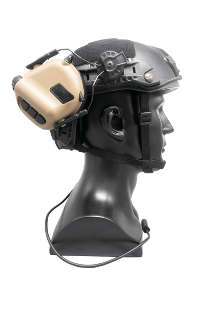Активні навушники EARMOR M32H for ARC Helmet Rails койот - изображение 3