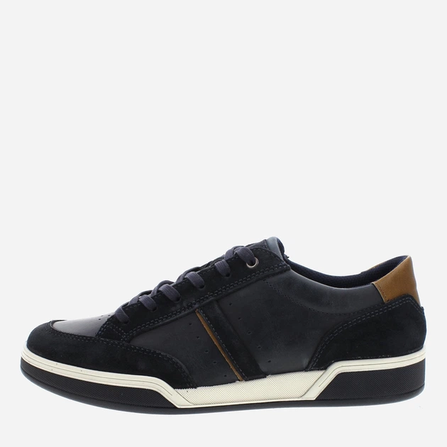 Sneakersy męskie skórzane do kostki Imac 151920 24531/139 44 28.5 cm Granatowe (1519200440350) - obraz 3
