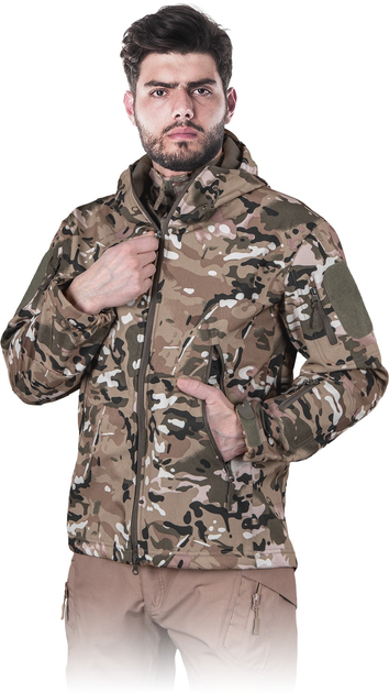 Камуфляжная куртка Tactical Guard REIS TG-MOSS MO из материала SOFTSHELL XL - изображение 1