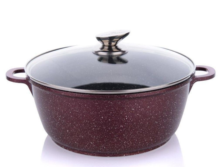 Кастрюля с мраморным покрытием Zurrichberg ZBP-7095 6.5 л 28 см ...