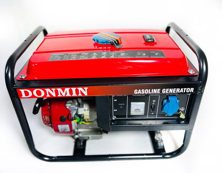 Генератор бензиновий однофазний Donmin DM2500CX 2.0-2.2 кВт - зображення 2