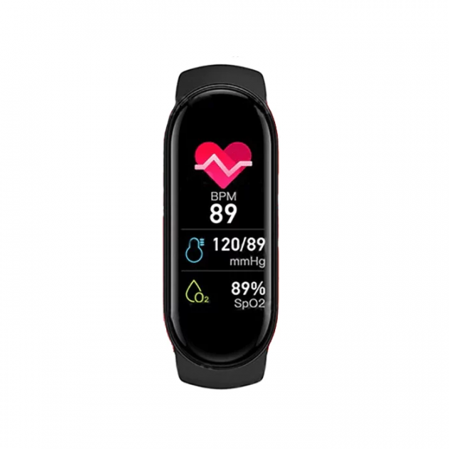 Фітнес-браслет спортивний смарт-трекер Smart Band M7 спортивний годинник для тренувань із пульсометром і тонометром - Фото 2 Фітнес-браслет спортивний смарт-трекер Smart Band M7 спортивний годинник для тренувань із пульсометром і тонометром - зображення 2