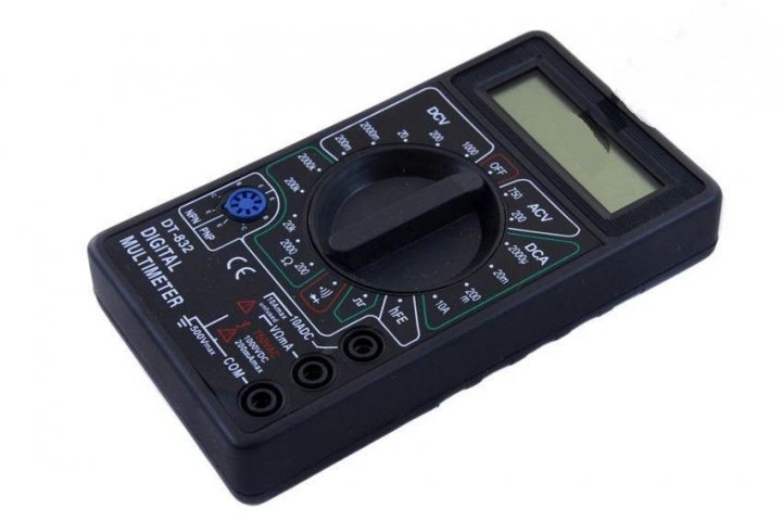 Цифровий тестер DT-832, електричний мультиметр, амперметр, вольтметр ...