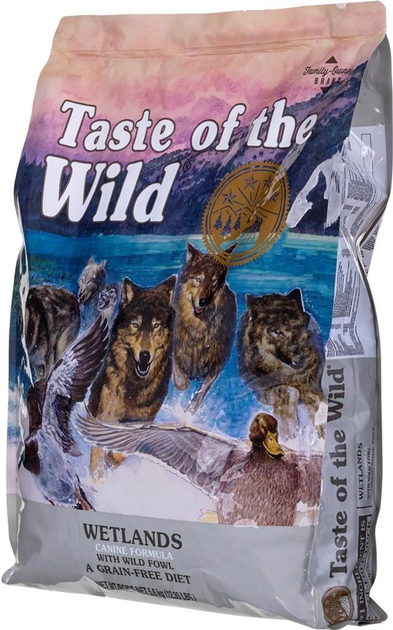Sucha karma dla psów Taste of the Wild Wetlands z mięsem dzikiego ptactwa 5.6 kg (074198614219) - obraz 1
