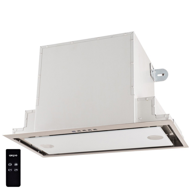 Вытяжка AKPO WK-10 Neva Glass 850 inox+white 60 - изображение 1
