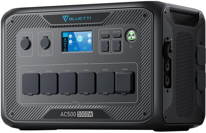 Inwerter Bluetti AC500 / 5000 W (P-AC500-EU-GY-BL-010) - obraz 3