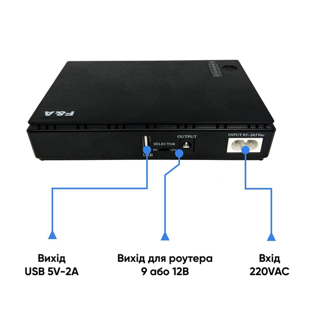 Источник бесперебойного питания Mini UPS 2.0 для роутера