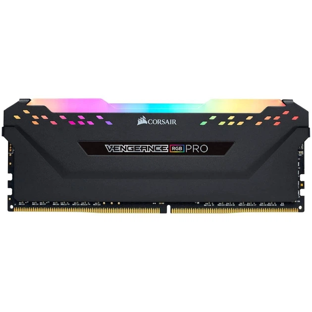 Модуль памяти Corsair DDR4 32GB (4x8GB) Vengeance RGB Pro Black