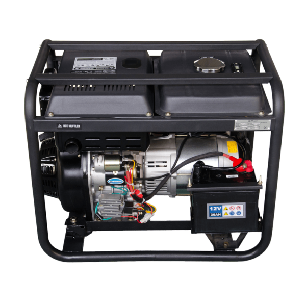 Генератор дизельний ITCPower DG6000LE/5,5 кВт (ge-24271) - Фото 2 Генератор дизельний ITCPower DG6000LE/5,5 кВт (ge-24271) - зображення 2