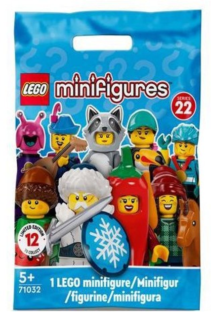 Конструктор LEGO Minifigures Минифигурки 22 серия 10 деталей (71032 ...