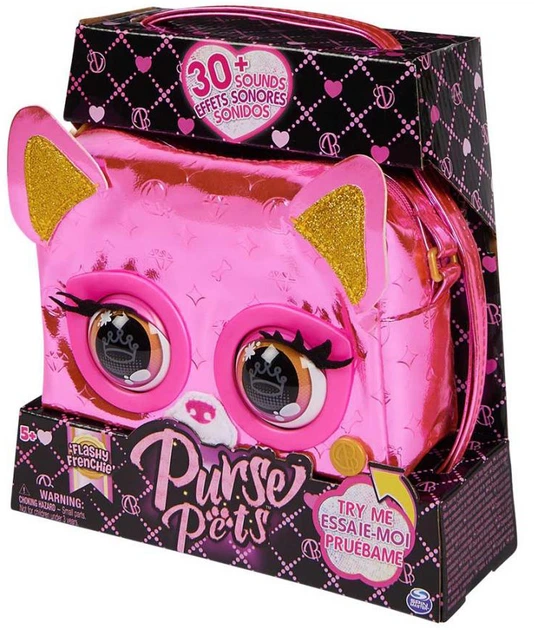 Інтерактивна сумочка Spin Master Purse Pets Френчі (SPM6065589) - зображення 2