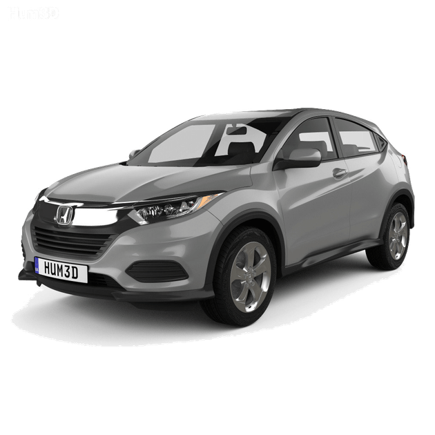 Дефлекторы окон (ветровики) с хромом HONDA HR-V 2016- - изображение 2