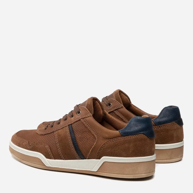 Sneakersy męskie skórzane do kostki Imac 151900 24532/009 46 29.9 cm Brązowe (1519000460350) - obraz 3