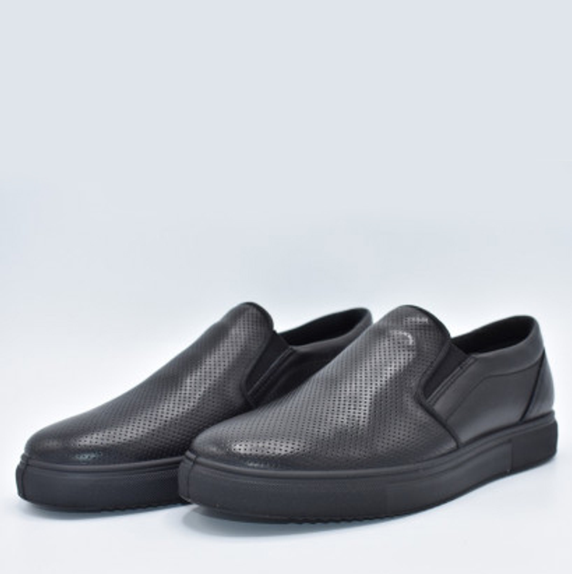 Buty wsuwane męskie Imac 152100 28360/011 45 29.2 cm Czarne (1521000450354) - obraz 3