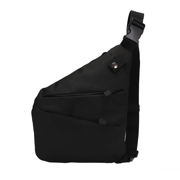 Рюкзак тактический на одно плечо AOKALI Outdoor A38 5L Black - изображение 1