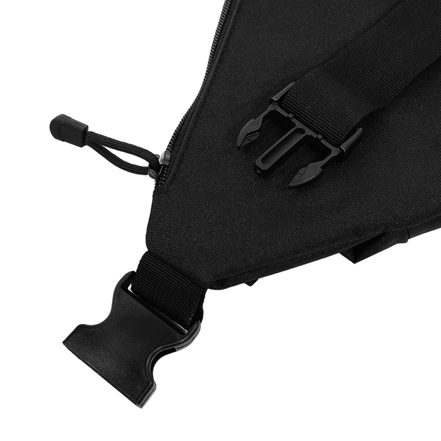 Рюкзак тактический на одно плечо AOKALI Outdoor A38 5L Black - изображение 2