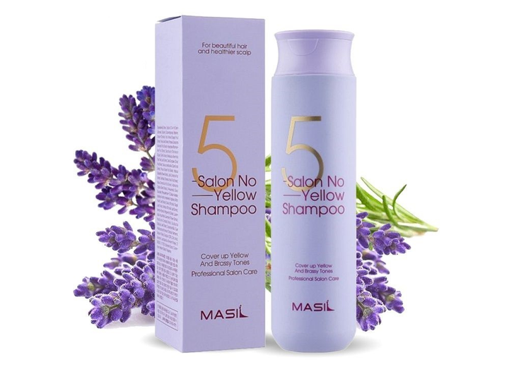 Тонуючий Шампунь проти жовтизни волосся Masil 5 Salon No Yellow Shampoo ...