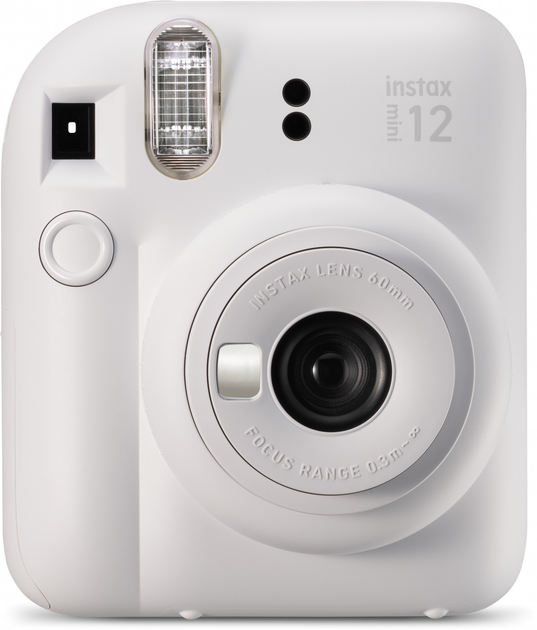Камера моментальной печати Fujifilm Instax Mini 12 Clay White Глиняно ...