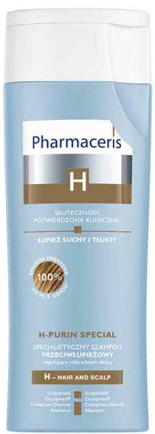 Акція на Спеціалізований шампунь Pharmaceris H-Purin проти сухої та жирної шкіри голови 250 мл (10E1591-13-01) від Rozetka