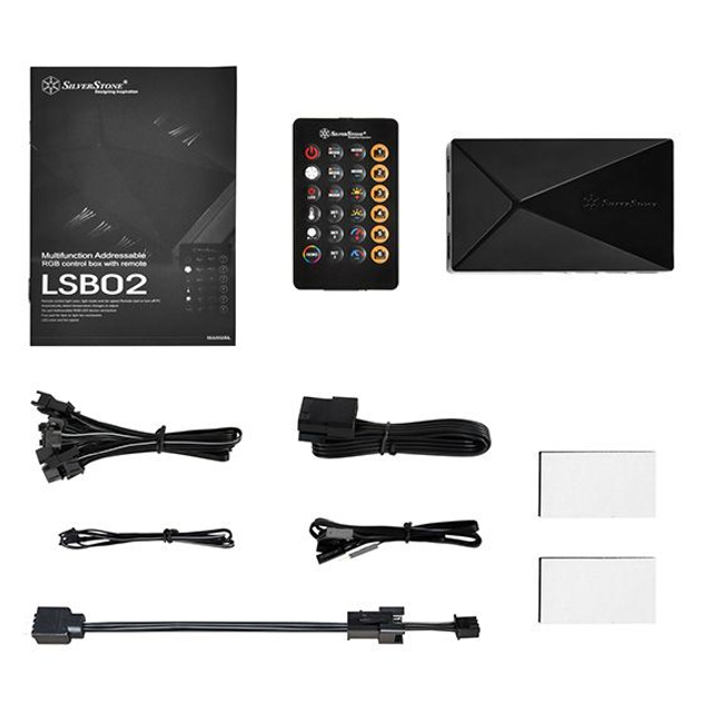 Контролер для вентиляторів LSB02-E, ARGB, PWM,6 шт вентил., 3-4 pin - изображение 6