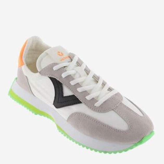 Buty sportowe damskie na platformie do kostki Victoria Cosmos Serraje & Neon 1134102-12 36 23.6 cm Szare (8433101088677) - obraz 2