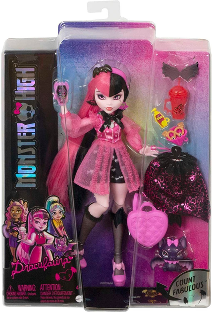 Платье «Роза» для кукол Monster High