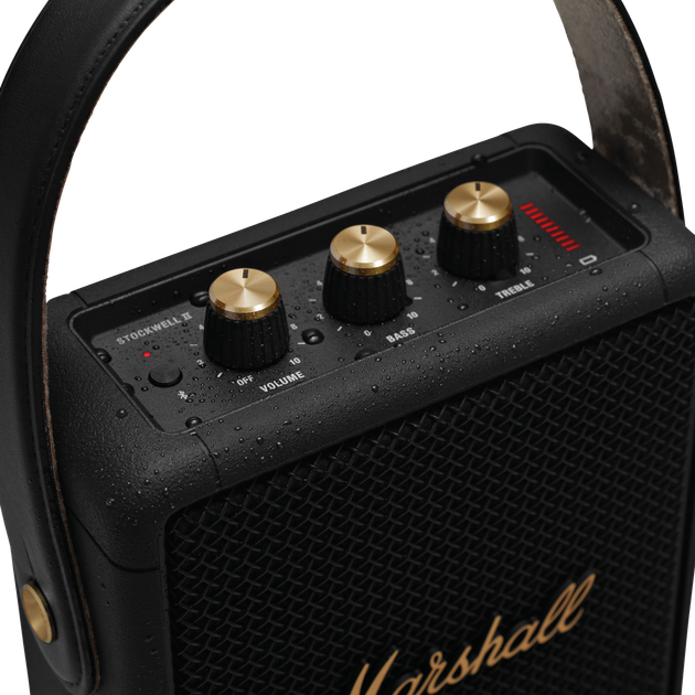 Портативная акустика Marshall Stockwell II, Black and Brass (1005544) - изображение 5