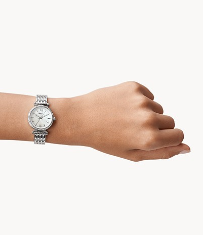 Женские часы Fossil ES4647 Серебристый - изображение 5