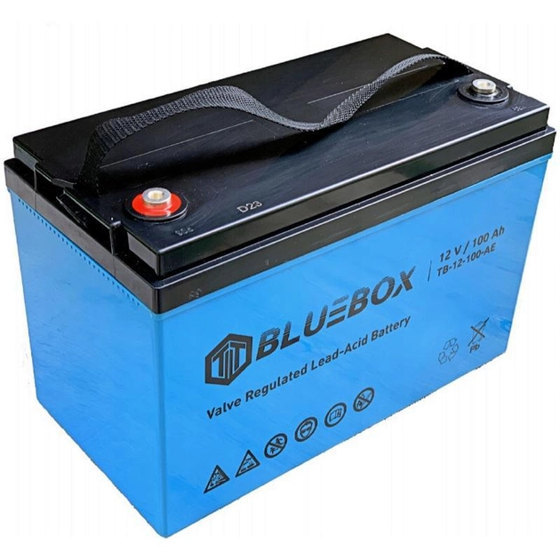 Акумулятор BlueBox AGM 12V 100Ah VRLA (5904496564051) - изображение 2