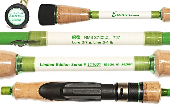 Спиннинг Encore Nemesis NMS-S732UL (Solid Tip) 2.21м 2-7г - изображение 3