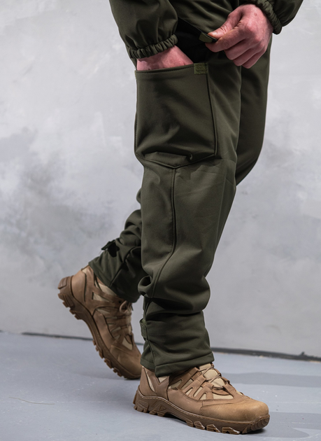 Тактичні штани Softshell Олива НГУ (Розмір 54) - зображення 2