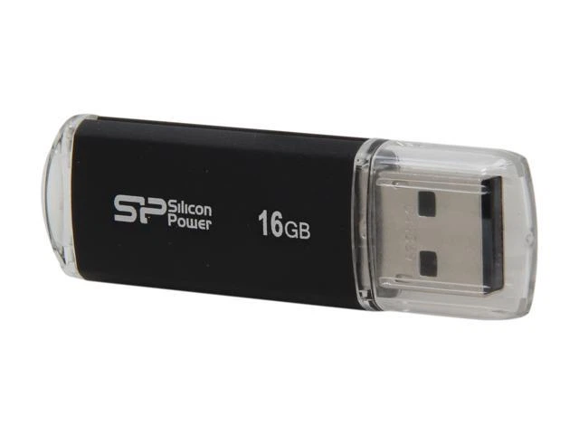 Флеш-накопичувач SiliconPower USB 2.0 Ultima II - I series 16Gb Black (SP016GBUF2M01V1K) - изображение 2