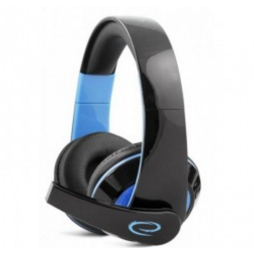 Наушники проводные Esperanza Earphones EGH300B 2м Black-Blue - Фото 2 Наушники проводные Esperanza Earphones EGH300B 2м Black-Blue - изображение 2