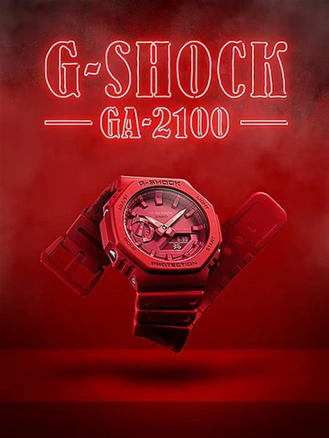 Чоловічий годинник Casio G-SHOCK GA-2100-4AER - зображення 3