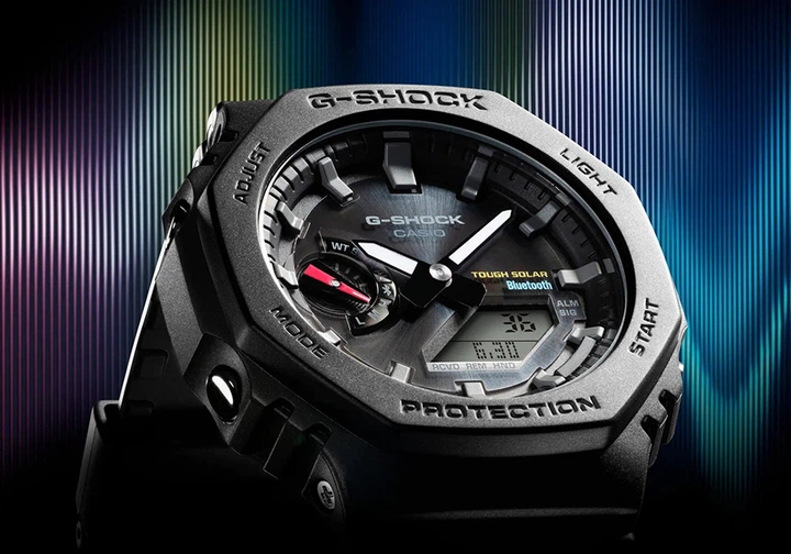 G-SHOCK GA-B2100-1AER ブラック Мужские часы CASIO G-Shock GA-B2100-1AER – купить онлайн на ROZETKA
