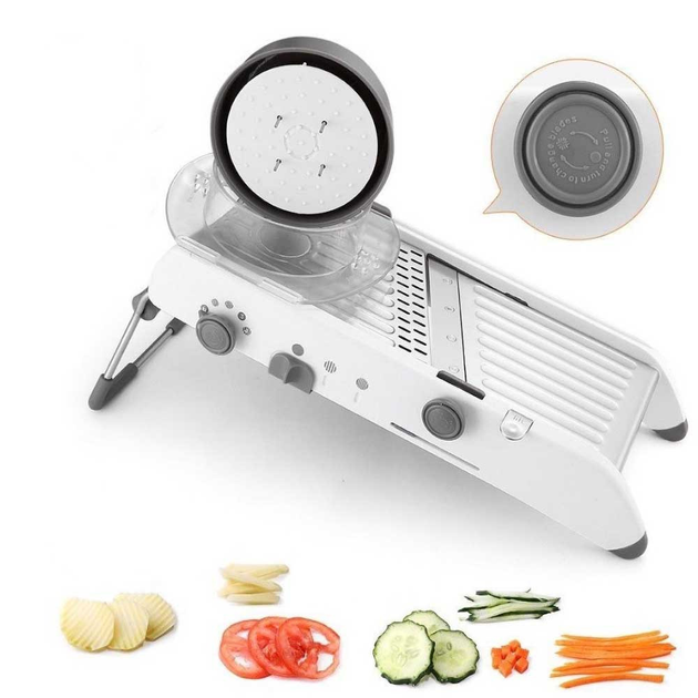 Smart Multifunctional Mandolin Slicer