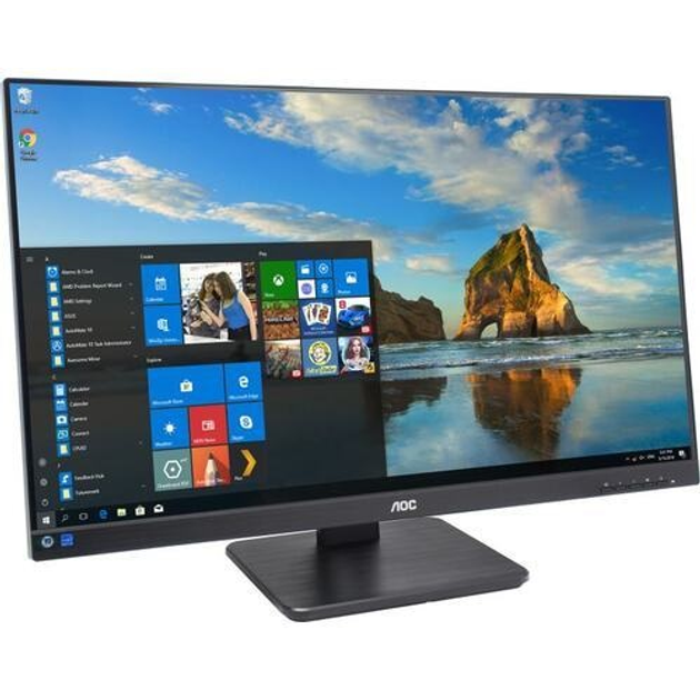 Монитор TFT 27" AOC U27P2 IPS 4K HDMI DP USB3.2 хаб Pivot 3840x2160 4мс ...